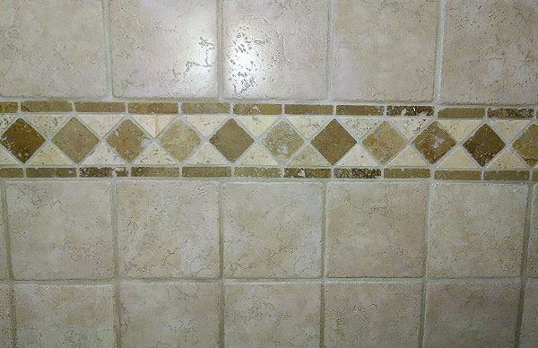 Ceramic Tile on Bathroom